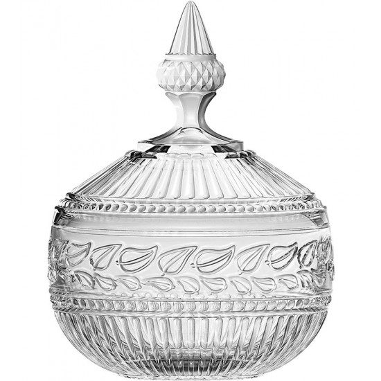 Bomboniere 16cm Por 12cm Republic Em Cristal Ecológico L'Hermitage